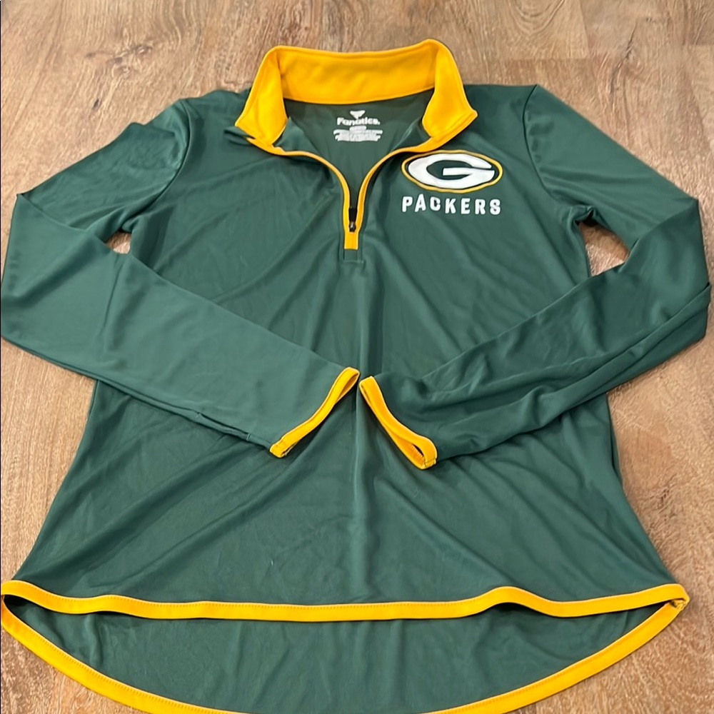 Fanatics Green Bay Packers Women's Green and Yellow Jersey
